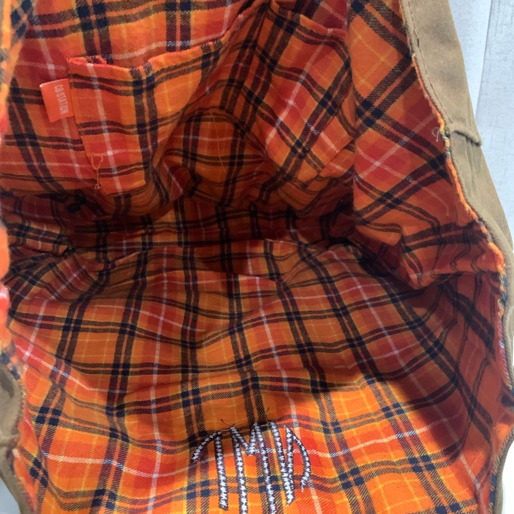 Large Waxed Canvas Tote by CB Station - Picture 5 of 7